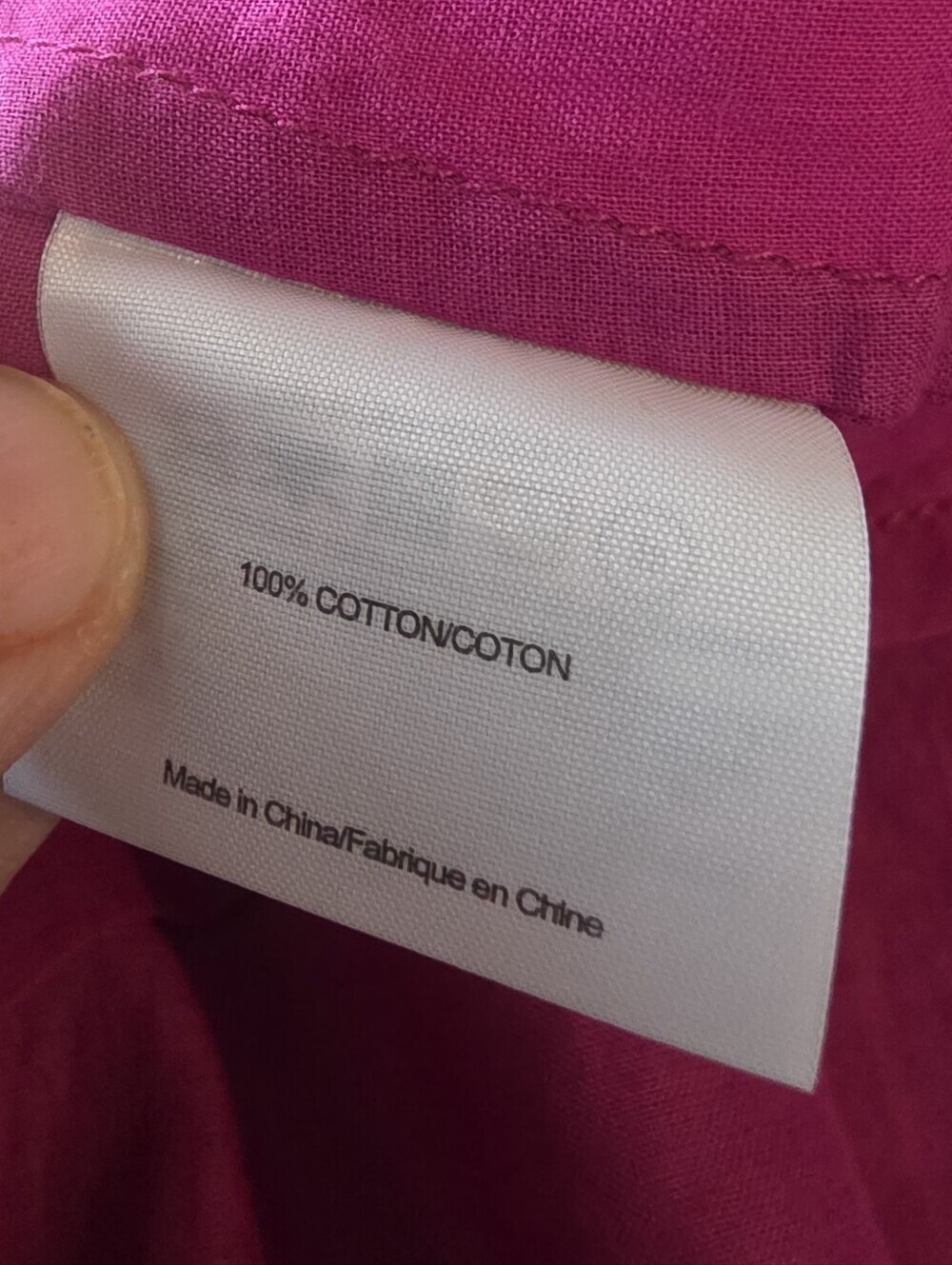 Tory Burch Magenta Brigette Long Sleeve Button-Down Utility Shirt Size 6 - Picture 5 of 9